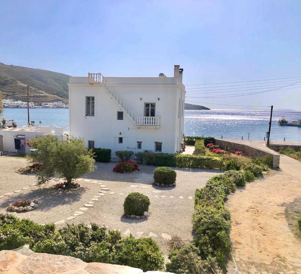 Thomas Villas On The Beach Katápola Exterior foto